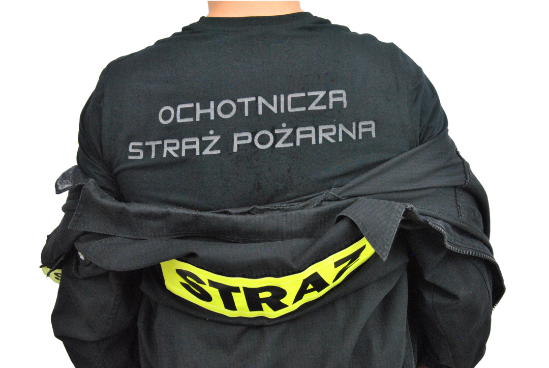 Koszulka OSP Polish Pride – Czarna - obrazek 3